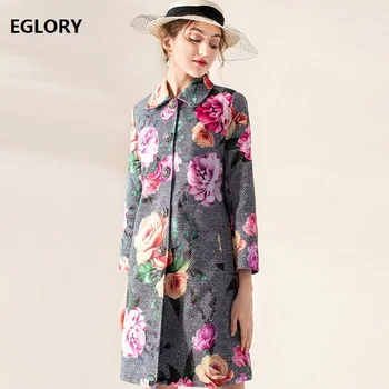 High Quality Designer Clothing Sets 2019 Autumn Winter Coat Sets Women Vintage Flower Print Long Coats+Sleeveless Mini Dress Set
High Quality Designer Clothing Sets 2019 Autumn Winter Coat Sets Women Vintage Flower Print Long Coats+Sleeveless Mini Dress Set