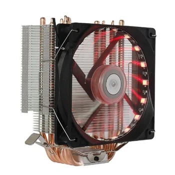 HXHF Computer Radiator Desktop Host CPU Fan Pure Copper 6 Heat Pipe CPU Radiator for AMD 1156 (Multicolored Light,Single Fan)
HXHF Computer Radiator Desktop Host CPU Fan Pure Copper 6 Heat Pipe CPU Radiator for AMD 1156 (Multicolored Light,Single Fan)