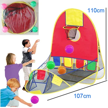 Portable Ball Shooting Tent Kid Foldable Playing Tent Goal Basketball Hoop Shooting Tent Large Space Sports Playhouse
Portable Ball Shooting Tent Kid Foldable Playing Tent Goal Basketball Hoop Shooting Tent Large Space Sports Playhouse