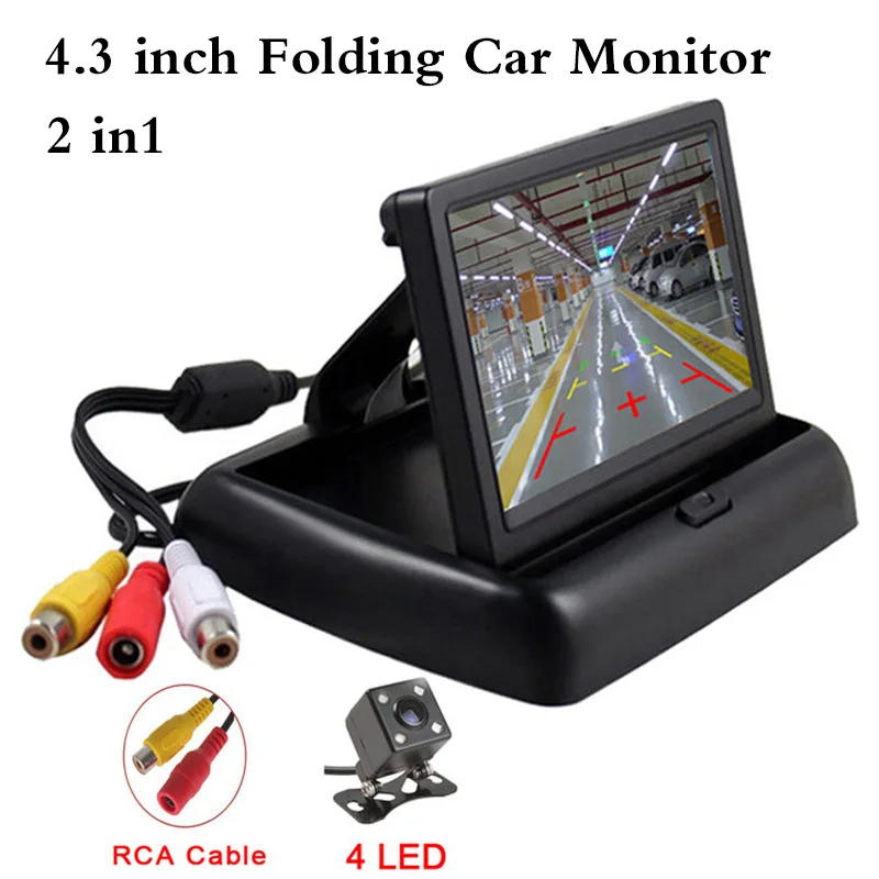 2 in1 Parking Assist 4.3 inch Folding Car Monitor Video Player with Night Vision Waterproof Rear View Backup Camera dfdf
2 in1 Parking Assist 4.3 inch Folding Car Monitor Video Player with Night Vision Waterproof Rear View Backup Camera dfdf