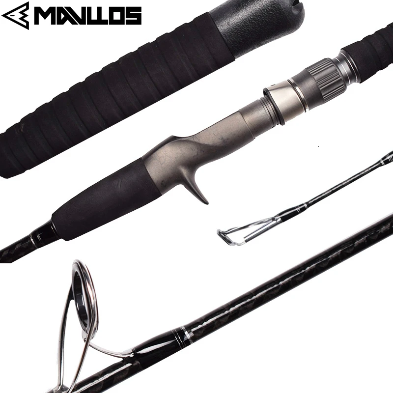 Mavllos Slow Jigging Spinning Casting Fishing Rod 1.82m/1.98m M/ML/MH Power Ocean Rod Lure Weight 50-200g 5kg Carbon Fishing Rod
Mavllos Slow Jigging Spinning Casting Fishing Rod 1.82m/1.98m M/ML/MH Power Ocean Rod Lure Weight 50-200g 5kg Carbon Fishing Rod