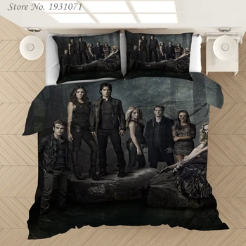 The Vampire Diaries 3D Printed Bedding Set Duvet Cover Pillowcases Comforter Bedding Sets Bedclothes Bed Linen(NO sheet 03
The Vampire Diaries 3D Printed Bedding Set Duvet Cover Pillowcases Comforter Bedding Sets Bedclothes Bed Linen(NO sheet 03