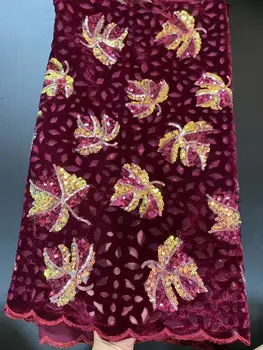 Flower Embroidered Seuqined Velvel Lace Fabric For Indian African Christmas Prom Dress Material Royal Blue Sequins Velvet Fabric
Flower Embroidered Seuqined Velvel Lace Fabric For Indian African Christmas Prom Dress Material Royal Blue Sequins Velvet Fabric