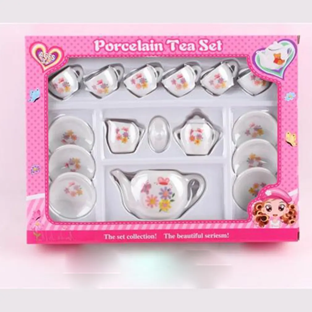 Ceramic Tea Set Toy Porcelain Play Tea Set Children's Development Toys Educational Interactive Children's Gifts
Ceramic Tea Set Toy Porcelain Play Tea Set Children's Development Toys Educational Interactive Children's Gifts