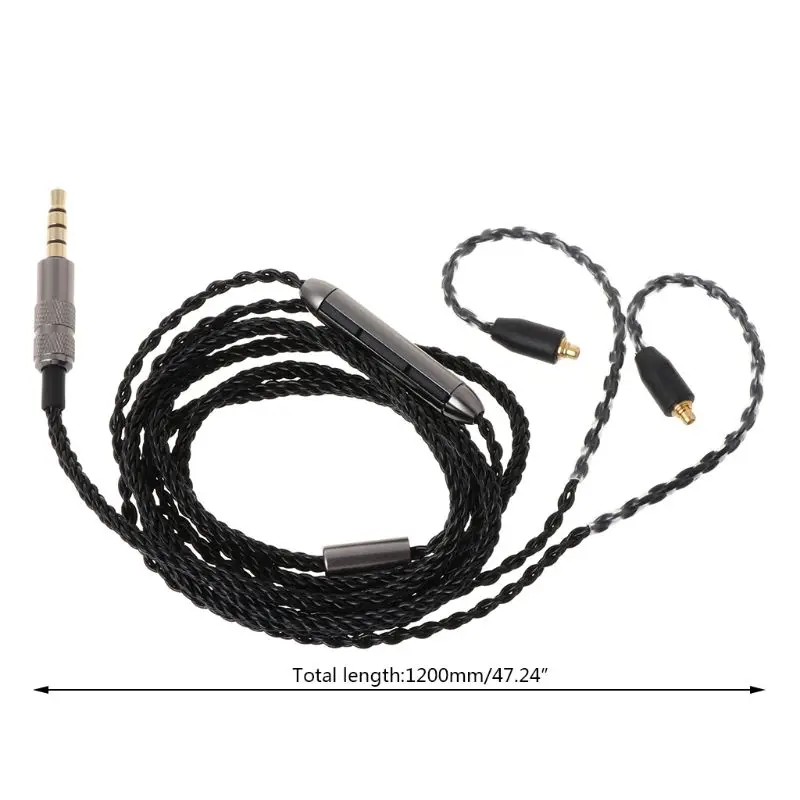 8 Share 3.5MM/TYPE C Earphone MMCX Cable with Mic/Volume Control for shure SE315 SE425 SE535 SE846 UE900 WESTONE
8 Share 3.5MM/TYPE C Earphone MMCX Cable with Mic/Volume Control for shure SE315 SE425 SE535 SE846 UE900 WESTONE