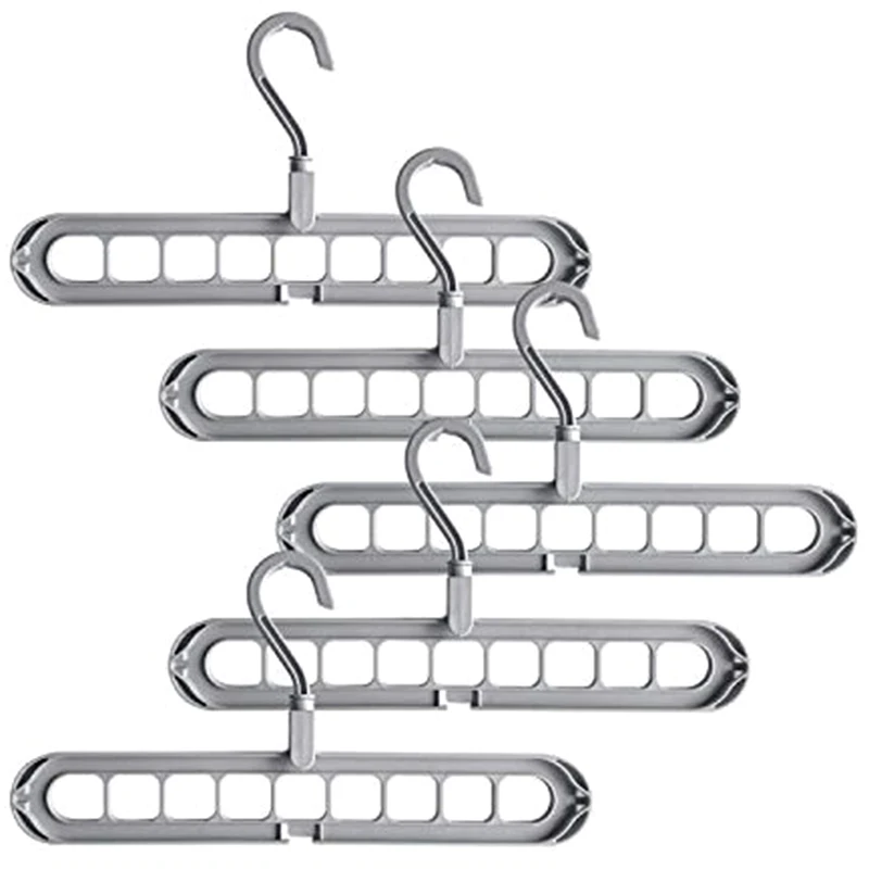 Magic Hangers Organizer,Rotate Anti Skid Hanger,Space Saving Hangers,Foldable Closet Storage Coat Hangers,Pack Of 5 Standard Han
Magic Hangers Organizer,Rotate Anti Skid Hanger,Space Saving Hangers,Foldable Closet Storage Coat Hangers,Pack Of 5 Standard Han