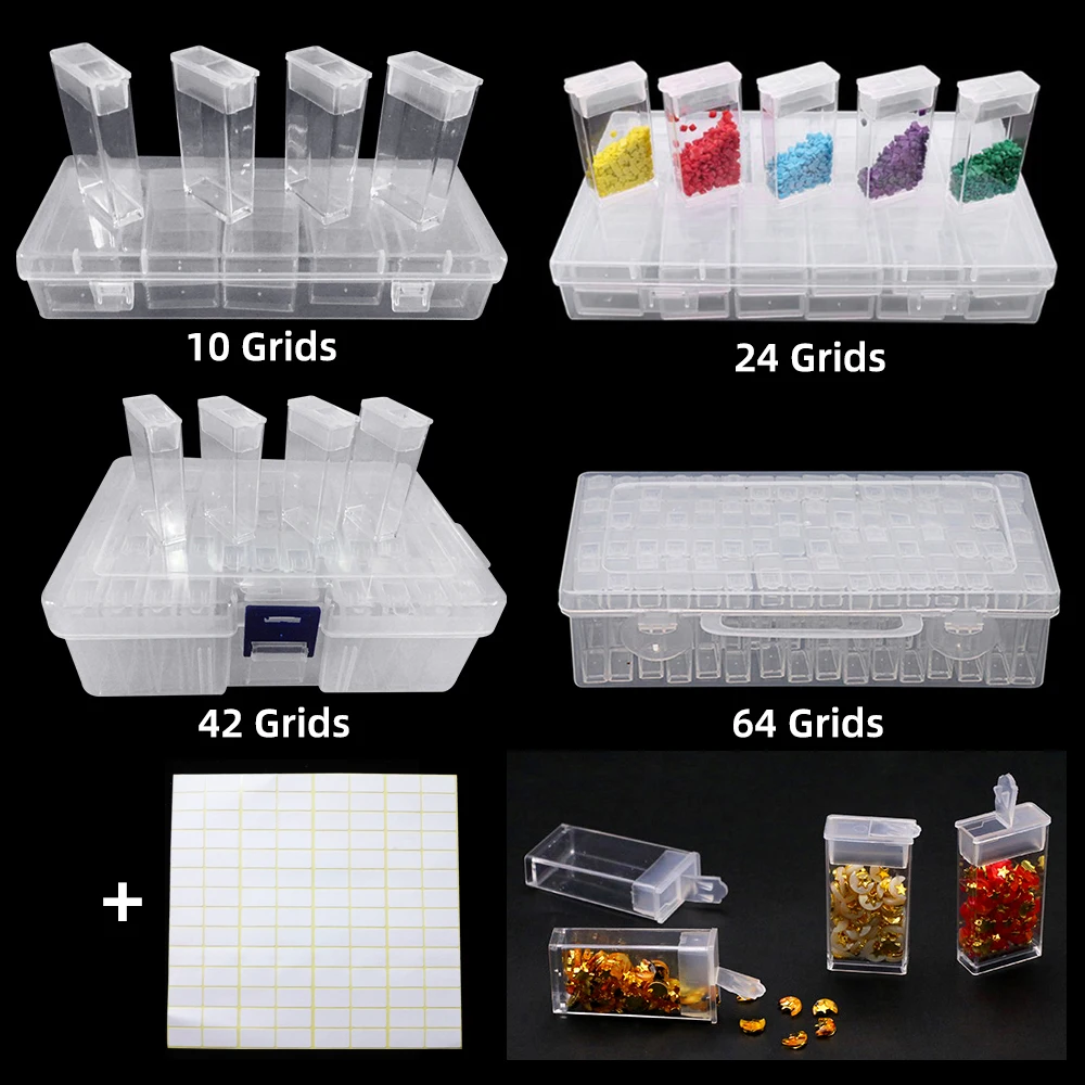 Diamond Embroidery Stone Storage Box Rhinestone Diamond Painting Tools Accessory Clear Case Beads Carry Container Organizer 1pcs
Diamond Embroidery Stone Storage Box Rhinestone Diamond Painting Tools Accessory Clear Case Beads Carry Container Organizer 1pcs