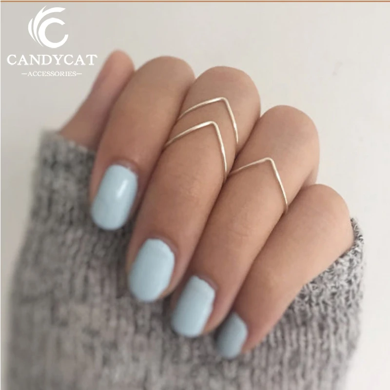 3pcs/Set Charm V-shaped Thin Ring Set for Women Statement Note Adjustable Engagement Wedding Rings Bague Femme Fashion Jewelry
3pcs/Set Charm V-shaped Thin Ring Set for Women Statement Note Adjustable Engagement Wedding Rings Bague Femme Fashion Jewelry