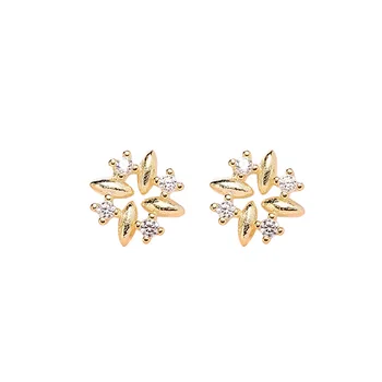 Fire Tree Silver Flower Earrings Sterling Silver S925 Earrings Korean Version of the New Female Simple Natural Fresh Earrings
Fire Tree Silver Flower Earrings Sterling Silver S925 Earrings Korean Version of the New Female Simple Natural Fresh Earrings