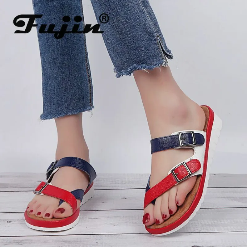 Fujin Slippers Women Summer Flat Bottom Fashion 2020 Mixed Colors Open Toe Breathable Low Heels Outside Causal Women Slipper
Fujin Slippers Women Summer Flat Bottom Fashion 2020 Mixed Colors Open Toe Breathable Low Heels Outside Causal Women Slipper