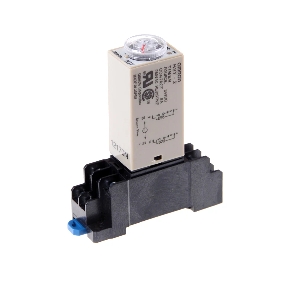 1Set High Quality H3Y-2 AC 220V Delay Timer Time Relay 0 - 60 Minute with Base High Quality Time Relay with Socket
1Set High Quality H3Y-2 AC 220V Delay Timer Time Relay 0 - 60 Minute with Base High Quality Time Relay with Socket