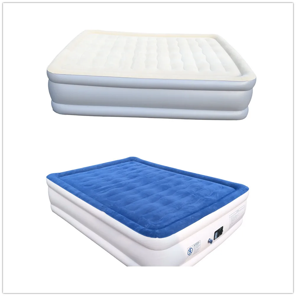 Factory Direct Selling Environmentally Friendly Thick Inflatable Double Folding High Bed, PVC Inflatable 110V Built-in Air Pump
Factory Direct Selling Environmentally Friendly Thick Inflatable Double Folding High Bed, PVC Inflatable 110V Built-in Air Pump