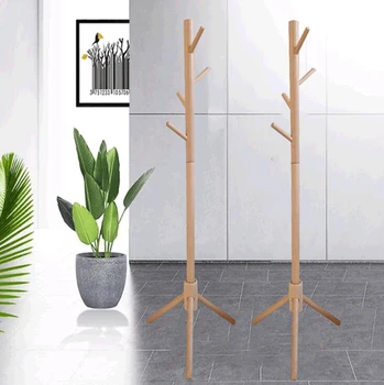 Solid wood coat rack living room bedroom hanger вешалка напольная simple floor standing coat rack hanging clothes rack
Solid wood coat rack living room bedroom hanger вешалка напольная simple floor standing coat rack hanging clothes rack