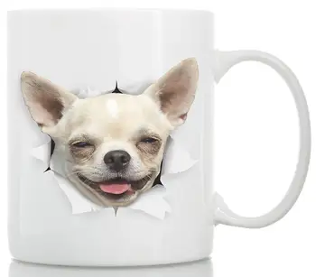 Ceramic Chihuahua Coffee Mug - Perfect Chihuahua Gifts - Funny Cute Chihuahua Dog Coffee Mug for Dog Lovers (11oz)
Ceramic Chihuahua Coffee Mug - Perfect Chihuahua Gifts - Funny Cute Chihuahua Dog Coffee Mug for Dog Lovers (11oz)