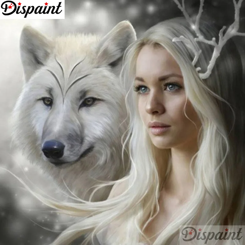 Dispaint Diy полный квадратный круглый дрель 5D алмазная Картина Вышивка крестом