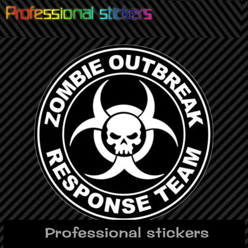 Zombie Outbreak Response Team Sticker Die Cut Decal Hunting United States PVC Waterproof Stickers | Автомобили и мотоциклы