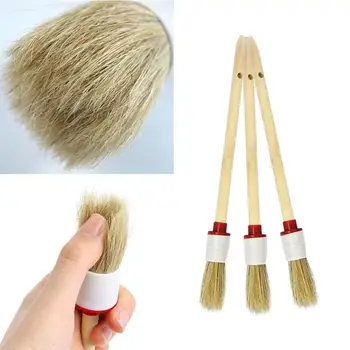 1PC Car Cleaning Brush Soft Bristle Wood Handle for Interior Dashboard Rims Wheel Air-Conditioning Engine Wash Car Cleaning Tool
1PC Car Cleaning Brush Soft Bristle Wood Handle for Interior Dashboard Rims Wheel Air-Conditioning Engine Wash Car Cleaning Tool