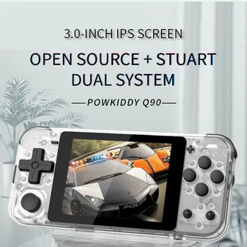 Q90 Retro Game Console Open Source+ Stuart Dual System Tony System built-in 2500 Classic Handheld Game Console 3 Inch IPS Screen
Q90 Retro Game Console Open Source+ Stuart Dual System Tony System built-in 2500 Classic Handheld Game Console 3 Inch IPS Screen