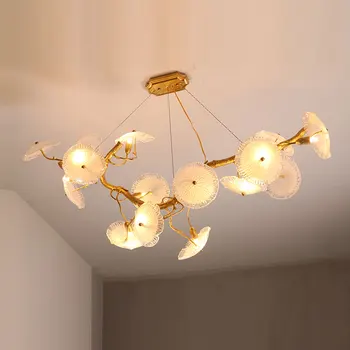 Light luxury post-modern copper branch crystal chandelier French living room dining room lamp American minimalist designer villa
Light luxury post-modern copper branch crystal chandelier French living room dining room lamp American minimalist designer villa