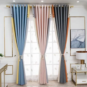 High Shading Solid Curtain for Living Room UV Protection Heavy Curtain for Bedroom Multi-color Home Decoration
High Shading Solid Curtain for Living Room UV Protection Heavy Curtain for Bedroom Multi-color Home Decoration