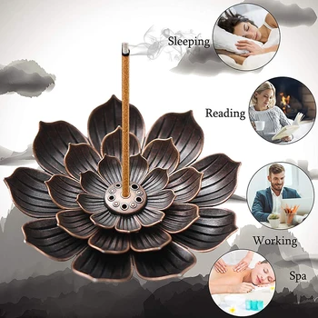 3-in-1 Brass Incense Stick Holder 5 Holes Lotus Stick Incense Burners Incense Holders Detachable UD88
3-in-1 Brass Incense Stick Holder 5 Holes Lotus Stick Incense Burners Incense Holders Detachable UD88