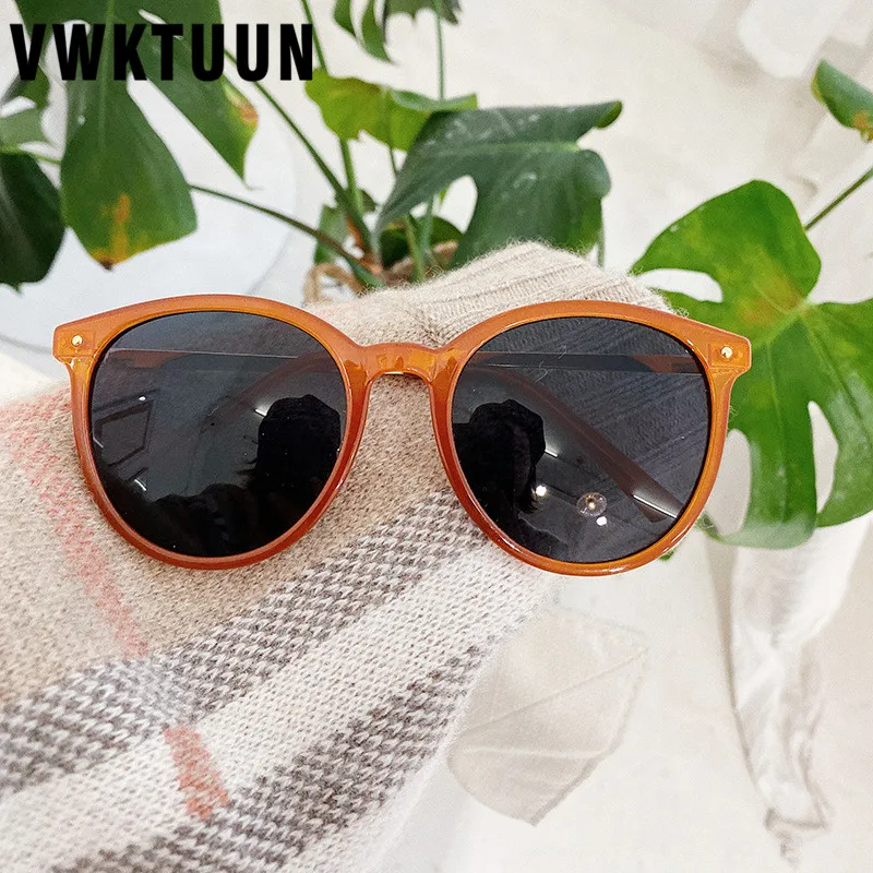 VWKTUUN Sunglasses Women Men Round Mirror Shades Outdoor UV400 Sun Glasses For Driving Sport Glassses Rivert Frame Points | Аксессуары