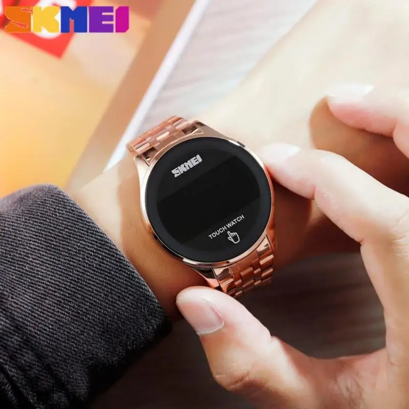 SKMEI Casual Men Digital Watch Fashion LED Light Display 30M Waterproof Stainless Steel Strap Touch Screen Clock Erkek Kol Saati
SKMEI Casual Men Digital Watch Fashion LED Light Display 30M Waterproof Stainless Steel Strap Touch Screen Clock Erkek Kol Saati