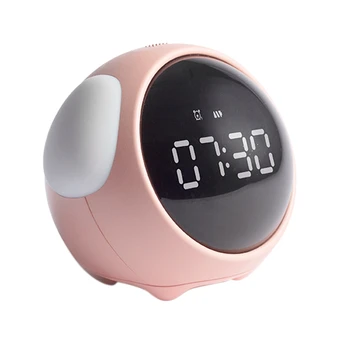 HBK Pixel Alarm Clock Multifunctional Student Bedside Night Light Clock Electronic Snooze Children Alarm Clock
HBK Pixel Alarm Clock Multifunctional Student Bedside Night Light Clock Electronic Snooze Children Alarm Clock