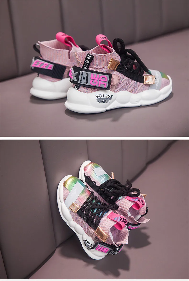 2019 Autumn Kids sneakers Girls shoes Boys Fashion Casual Children Shoes for Girl Sport Running Child Shoes Chaussure Enfant (8)