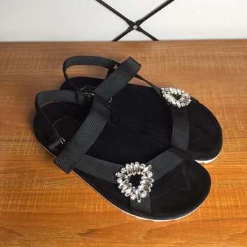 2020 Luxury Summer Crystal Women Gladiator Sandals Stylish Simple Beach Flat Sandals Women
2020 Luxury Summer Crystal Women Gladiator Sandals Stylish Simple Beach Flat Sandals Women