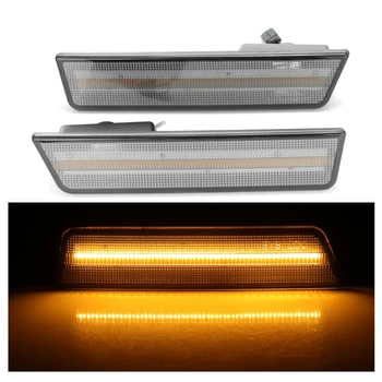 Cool Car Front Side Turn Signal Light For Dodge Challenger 2008-2014 High Quality Blackened Yellow Lights 2Pcs Car Lights 2020
Cool Car Front Side Turn Signal Light For Dodge Challenger 2008-2014 High Quality Blackened Yellow Lights 2Pcs Car Lights 2020