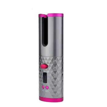 Cordless Auto Rotating Ceramic Hair Curler USB Rechargeable Curling Iron LED Display Temperature Adjustable Curling Wave Styer
Cordless Auto Rotating Ceramic Hair Curler USB Rechargeable Curling Iron LED Display Temperature Adjustable Curling Wave Styer