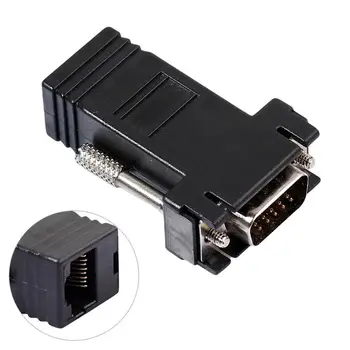 15Pin CAT5E LAN Ethernet Adapter CAT6 VGA to RJ45 Extender Male to LAN Ethernet Adapter Connector вай фай адаптер сетевая карта
15Pin CAT5E LAN Ethernet Adapter CAT6 VGA to RJ45 Extender Male to LAN Ethernet Adapter Connector вай фай адаптер сетевая карта