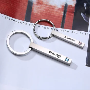 Minimalist Vertical 3D Bar Cuboid Key Chains for Women Men Geometric Square Stainless Steel Keyring Unisex Gifts Accessory
Minimalist Vertical 3D Bar Cuboid Key Chains for Women Men Geometric Square Stainless Steel Keyring Unisex Gifts Accessory
