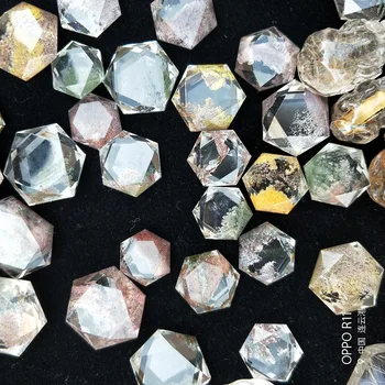 Natural stone aquatic grass moss agate pendant DIY Six Stars Lucky Amulet Necklace Pendant Protect
Natural stone aquatic grass moss agate pendant DIY Six Stars Lucky Amulet Necklace Pendant Protect