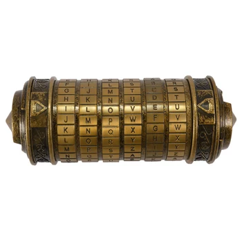 Hot Retro Birthday Valentine Gift Box Cylinder Lockbox Da Vinci Code Alphabet Lock Storage Lock Box Letter Password Lock
Hot Retro Birthday Valentine Gift Box Cylinder Lockbox Da Vinci Code Alphabet Lock Storage Lock Box Letter Password Lock