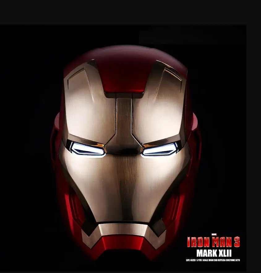 Iron Man Adult Motorcycle Helmet Cosplay Mask Touch Sensing Mask with LED Light Collectible Model Toy 1:1 High Quality
Iron Man Adult Motorcycle Helmet Cosplay Mask Touch Sensing Mask with LED Light Collectible Model Toy 1:1 High Quality