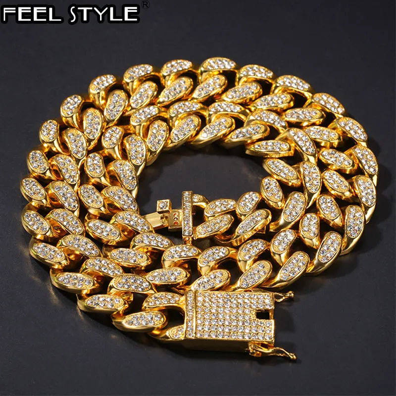 1Set 20MM Full Heavy Iced Out Paved Rhinestone Miami Curb Cuban Chain CZ Bling Rapper Bracelet Necklaces For Men Hip Hop Jewelry
1Set 20MM Full Heavy Iced Out Paved Rhinestone Miami Curb Cuban Chain CZ Bling Rapper Bracelet Necklaces For Men Hip Hop Jewelry