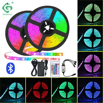 Bluetooth LED Strip Light RGB Changeable Phone App Smart Control 2835 5050 Tape Diode 12V DIY Flexible Background Home Lighting
Bluetooth LED Strip Light RGB Changeable Phone App Smart Control 2835 5050 Tape Diode 12V DIY Flexible Background Home Lighting