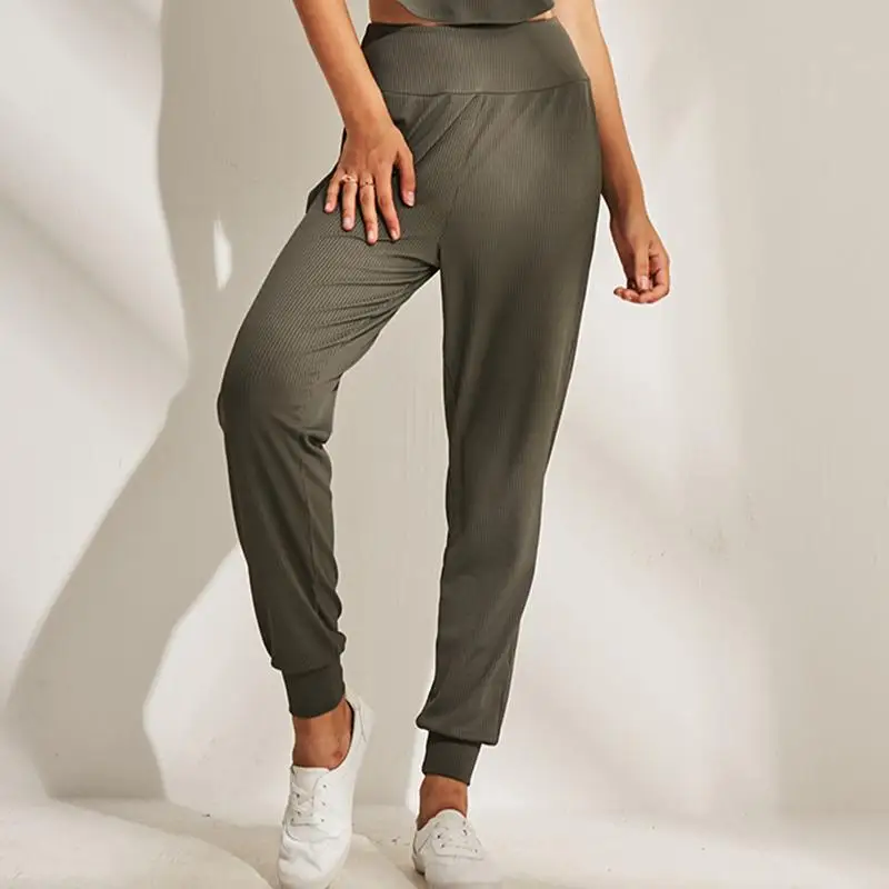 Women's High-waisted Loose-Fit Sports Casual Trousers Beam Leg Harem Straight-Cut Fitness Running Yoga Pants 
Women's High-waisted Loose-Fit Sports Casual Trousers Beam Leg Harem Straight-Cut Fitness Running Yoga Pants