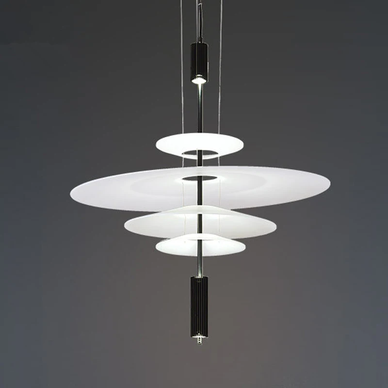 Flying saucer led pendant light Lustre Acrylic Suspend Lamp Indoor Lighting Fixtures Umbrella shape Pendant lamp for bedroom bar | Лампы и