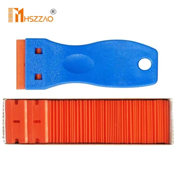 Carbon Fiber Film Clean Razor Scraper+100PCS 1.5" Double Edge Razor Blade Auto Window Tint Car Stickers Glue Remover
Carbon Fiber Film Clean Razor Scraper+100PCS 1.5" Double Edge Razor Blade Auto Window Tint Car Stickers Glue Remover