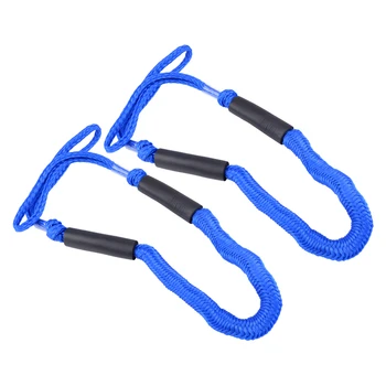 beler NEW 2pcs Blue 3.5-5.5ft Bungee Dock Line Absorbing Shock Cords Mooring Stretch Rope Fit For Boat Ship Kayak
beler NEW 2pcs Blue 3.5-5.5ft Bungee Dock Line Absorbing Shock Cords Mooring Stretch Rope Fit For Boat Ship Kayak