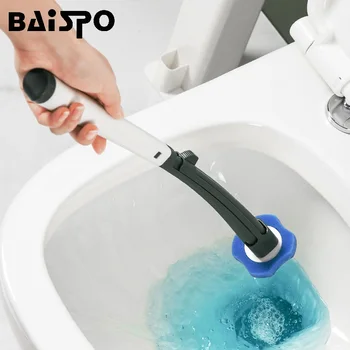 BAISPO New Disposable Toilet Brush Sets With Detergent Replaceable Cleaning Brush Head Household Cleaning Tools For WC Bathroom
BAISPO New Disposable Toilet Brush Sets With Detergent Replaceable Cleaning Brush Head Household Cleaning Tools For WC Bathroom