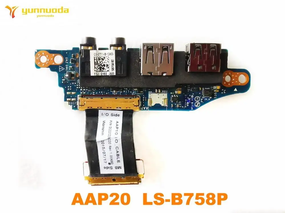 Original for DELL 15 R2 17 R3 USB board Audio board 15 R2 17 R3 AAP20 LS-B758P tested good free shipping
Original for DELL 15 R2 17 R3 USB board Audio board 15 R2 17 R3 AAP20 LS-B758P tested good free shipping