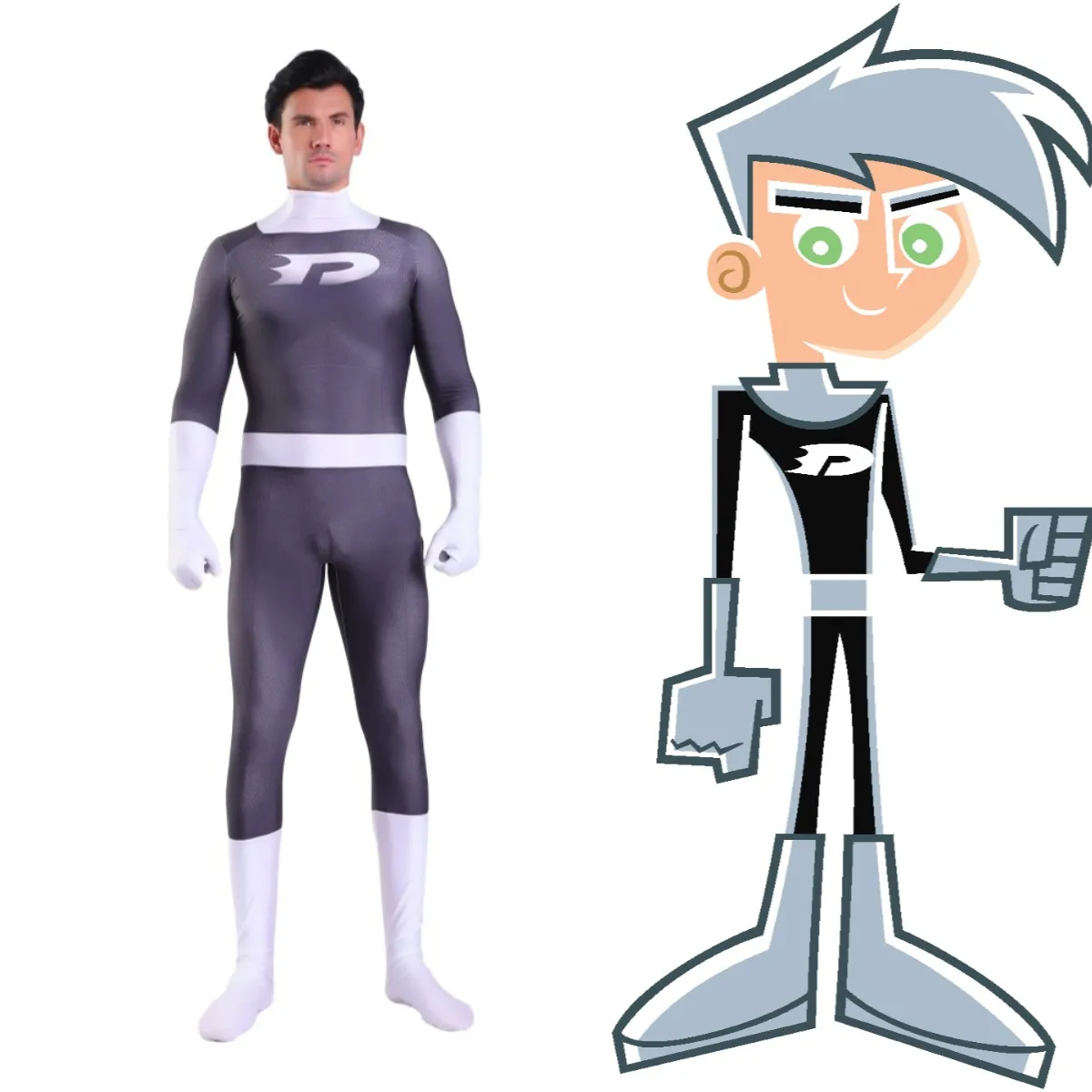 3D Printing Danny Phantom Cosplay Costume Zentai Anime Danny Jumpsuits Suit Bodysuit Adults Kids Superhero Halloween Costume
3D Printing Danny Phantom Cosplay Costume Zentai Anime Danny Jumpsuits Suit Bodysuit Adults Kids Superhero Halloween Costume