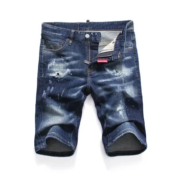 summer Style Italy dsq brand jeans mens Shorts jeans Men straight denim trousers zipper Patchwork Slim blue Shorts jeans for men
summer Style Italy dsq brand jeans mens Shorts jeans Men straight denim trousers zipper Patchwork Slim blue Shorts jeans for men
