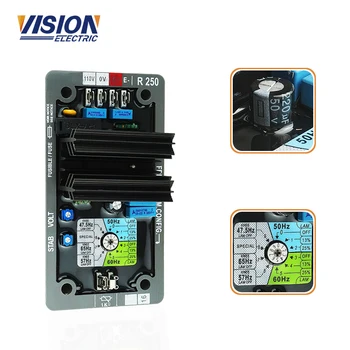 Diesel engine parts automatic voltage regulator R250 avr R150 R250 for generator replaced
Diesel engine parts automatic voltage regulator R250 avr R150 R250 for generator replaced