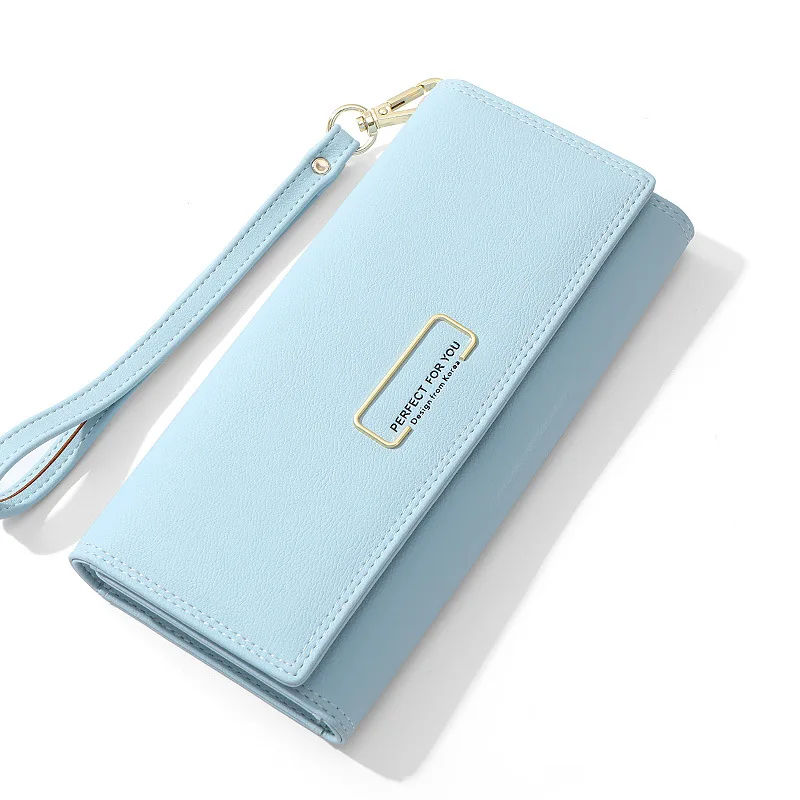 WEICHEN Perfect For Ladies Wallet Long Korean Version of The Fashion Large-capacity Handbag
WEICHEN Perfect For Ladies Wallet Long Korean Version of The Fashion Large-capacity Handbag