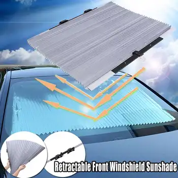 Car Retractable Auto Front Windshield Anti-UV Sunshade Foldable Auto Car Front Rear Window Curtain Block Cover
Car Retractable Auto Front Windshield Anti-UV Sunshade Foldable Auto Car Front Rear Window Curtain Block Cover